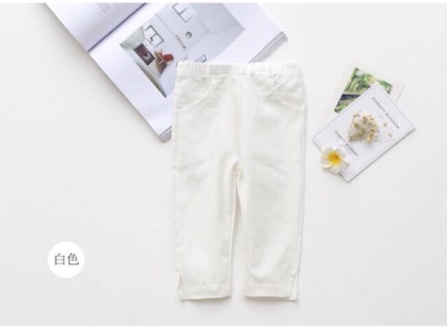 Quần ngố cạp chun cho bé gái