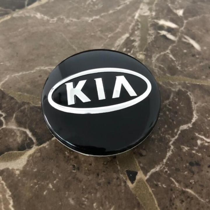 Logo Chụp Mâm Bánh Xe KIA Đường Kính 59mm