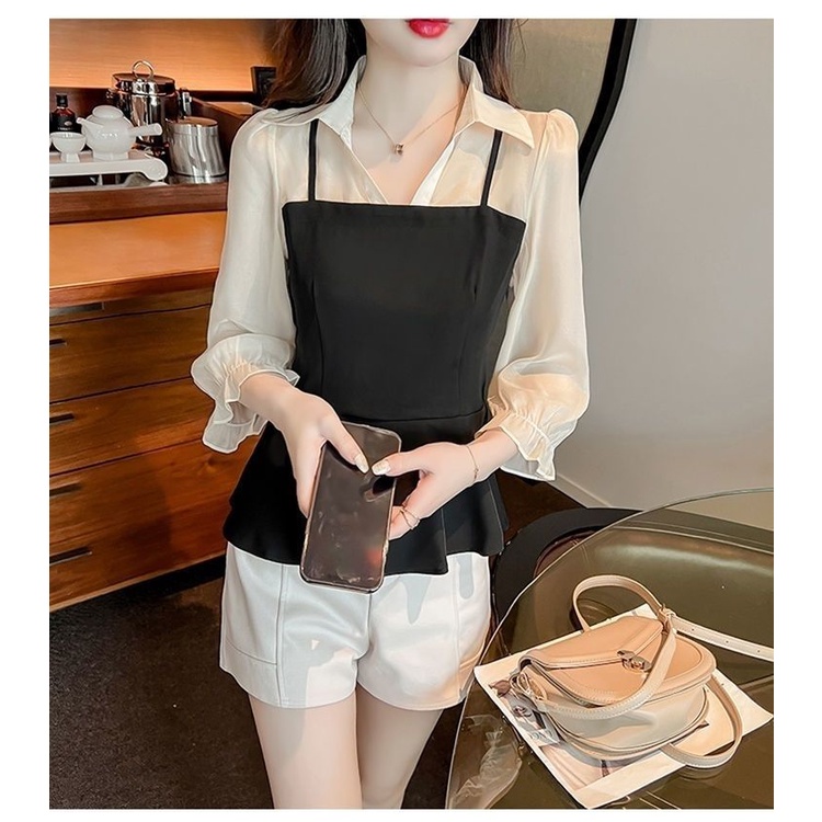 Áo Sơ Mi Cổ Chữ V ThờI Trang Cho Nữ