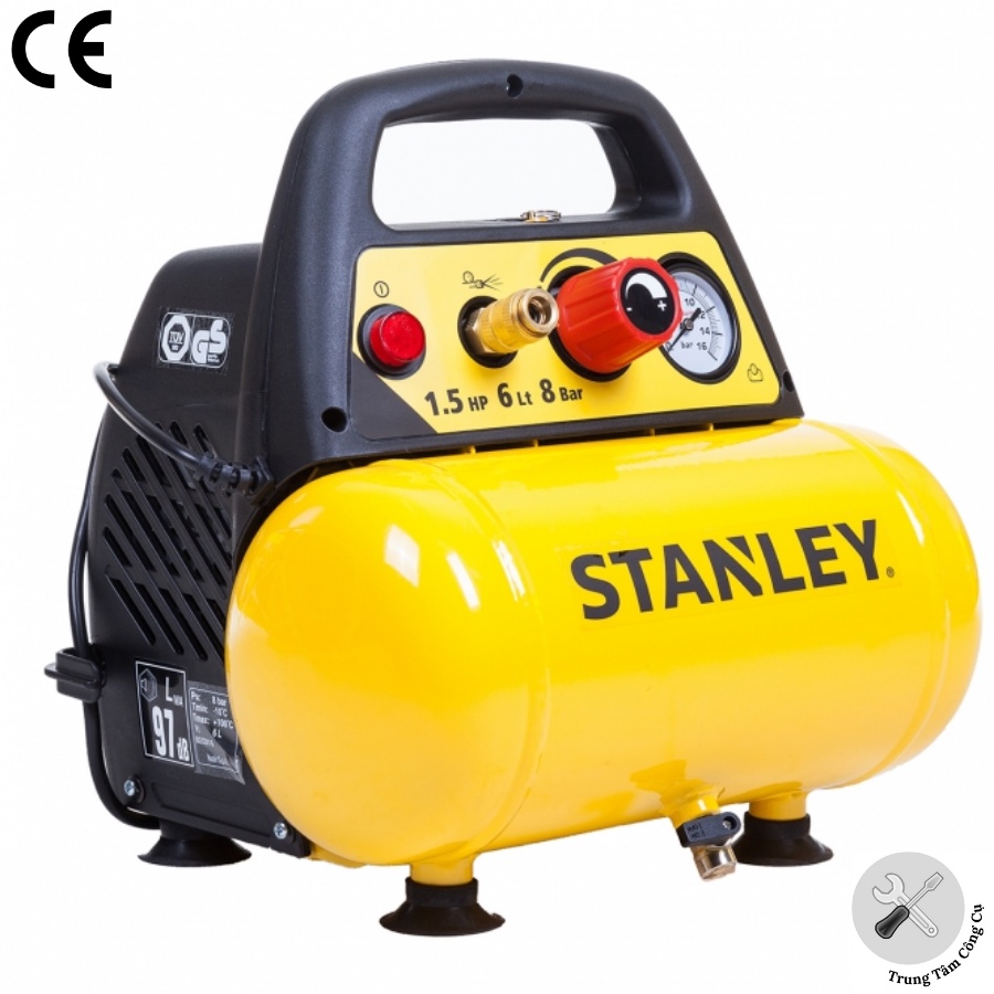 Máy nén khí không dầu 6L Stanley DN200/8/6