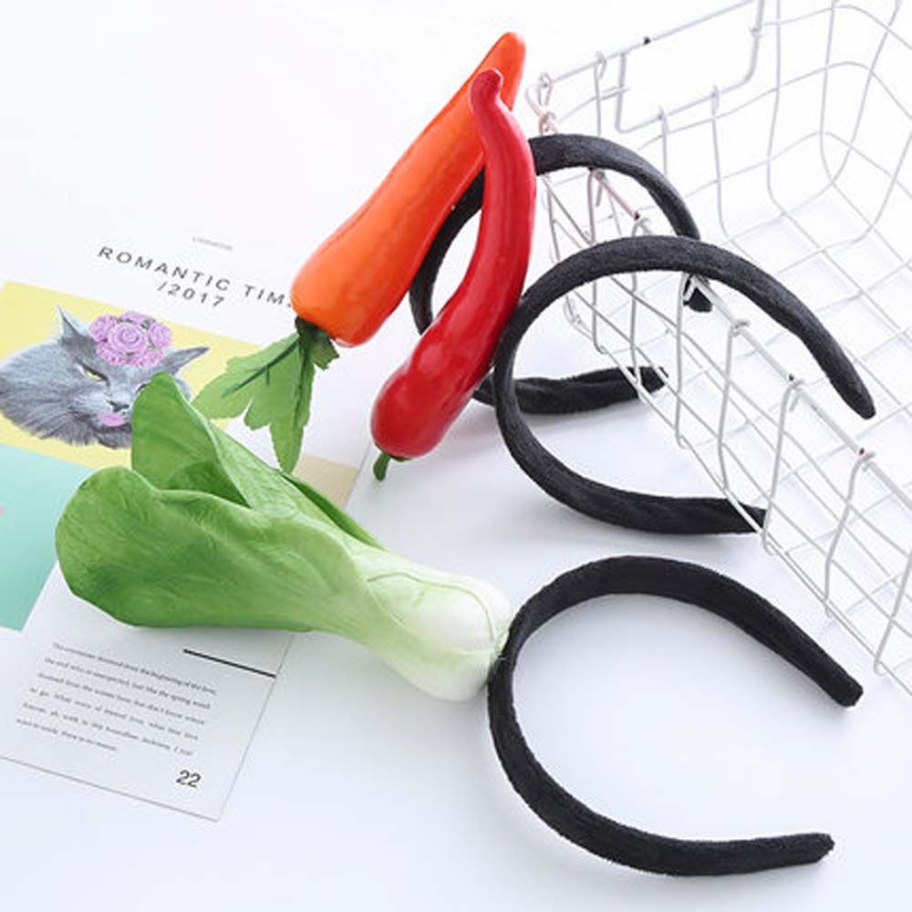 Cài tóc hình trái cây rau củ quả sáng tạo ngộ nghĩnh dành cho nữ