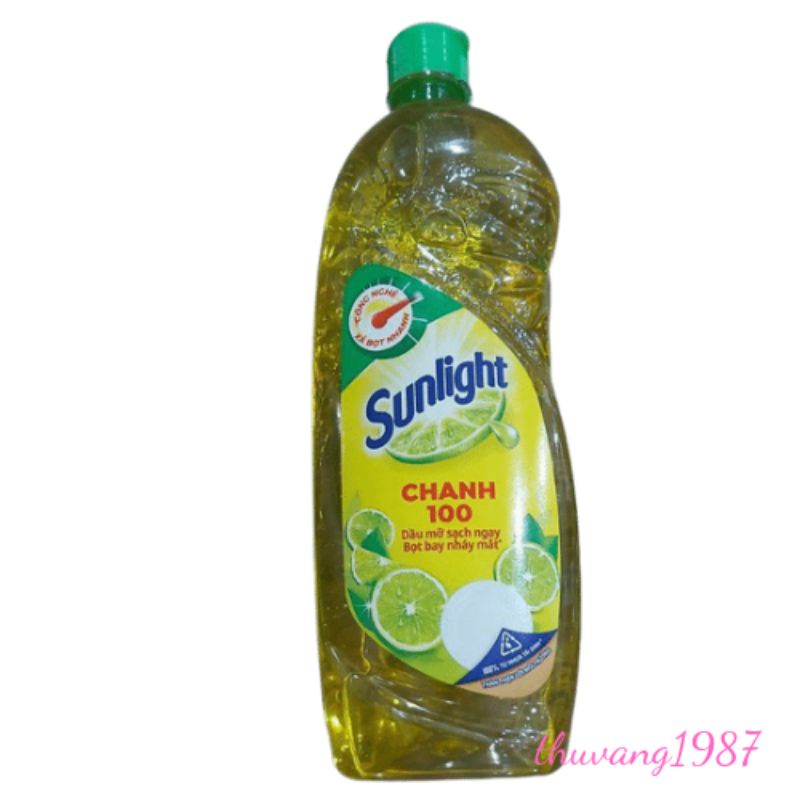 Nước rửa chén Sunlight chanh chai/túi 750g