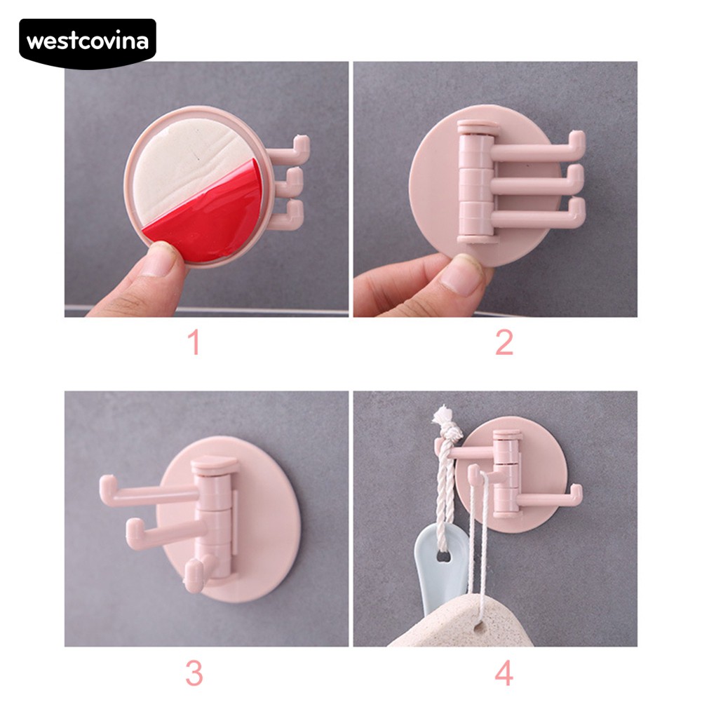 Móc Nhựa Treo Đồ 3 Tầng Tiện Lợi