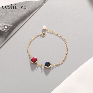 Natural crystal bracelet