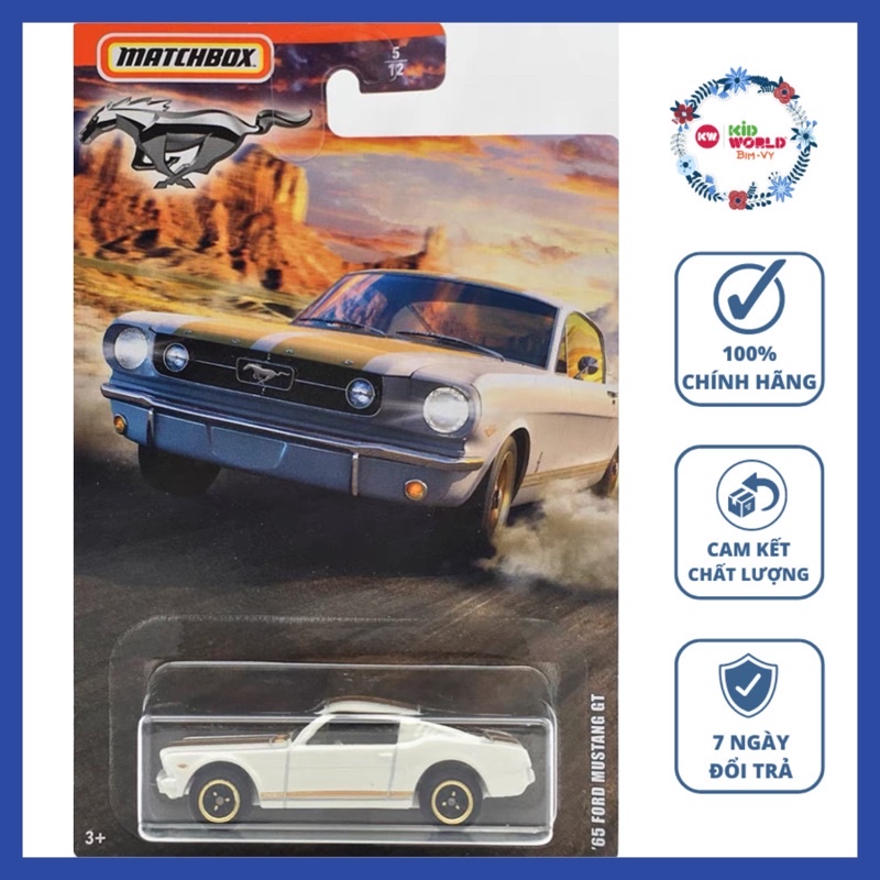 Xe mô hình Matchbox Series '65 Ford Mustang GT GMG25.