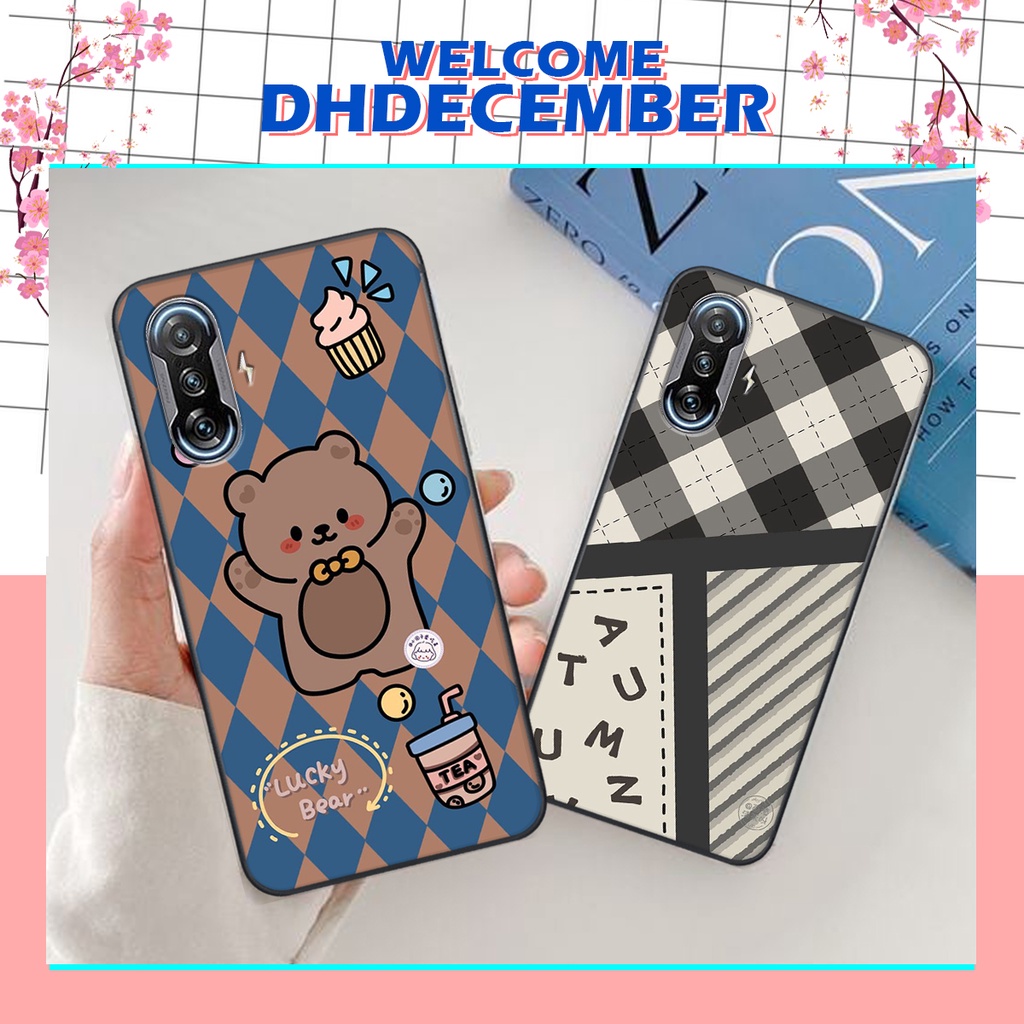 Ốp lưng Xiaomi REDMI K40 GAMING 3D GẤU- CỰC XINH - ĐÁNG YÊU-SIÊU XINH XẮN