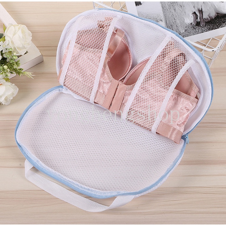 Túi Lưới Giặt Đồ Lót Khóa Kéo Tiện Lợi