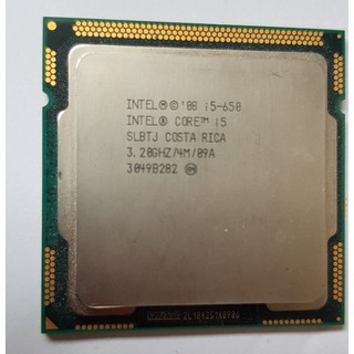 I5 650,SK 1156, Bộ xử lý Intel CoreTM i5-650 4M bộ nhớ đệm, 3,20 GHz
