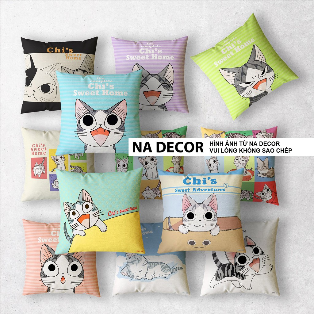 GỐI SOFA HÌNH MÈO