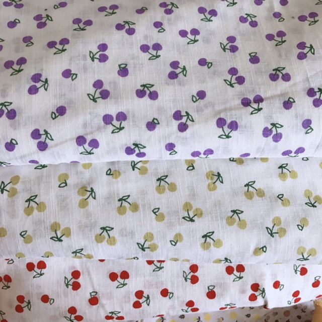 Vải thô boi quả chẻy mềm mát