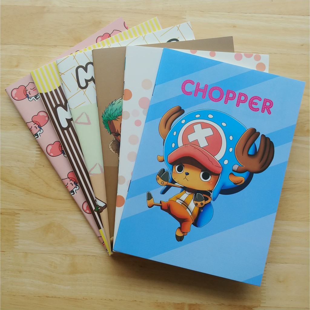 1 quyển vở Chopper khổ A5 vở kẻ ngang