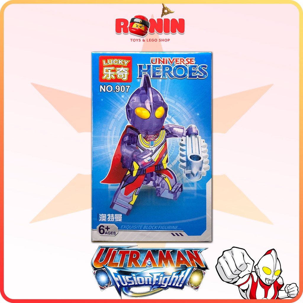 Lắp Ráp Lego Minifigures Nhân Vật Ultraman / Siêu Nhân Điện Quang