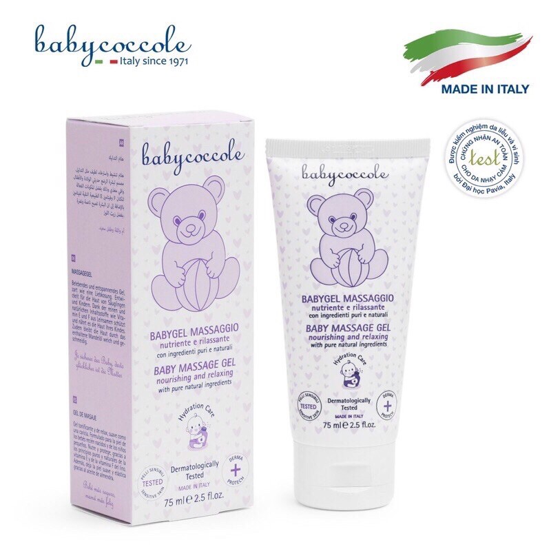 Gel Massage Chiết Xuất Hạnh Nhân Babycoccole 0M+