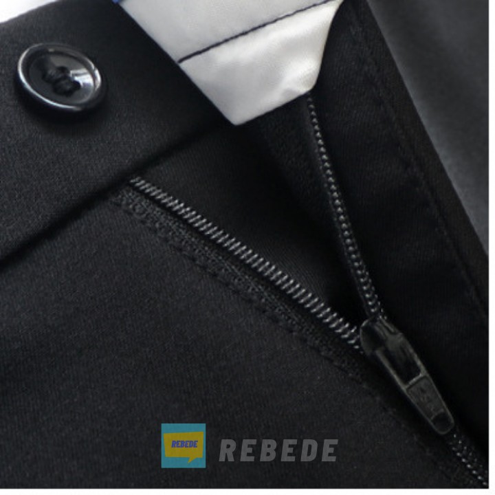 Quần ông rộng nam dáng suông vải tây âu, quần baggy unisex có 2 màu đen xám - Rebede | BigBuy360 - bigbuy360.vn