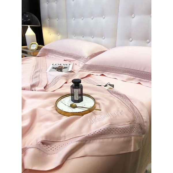 Set Tencel 140s chăn trần tơ tằm