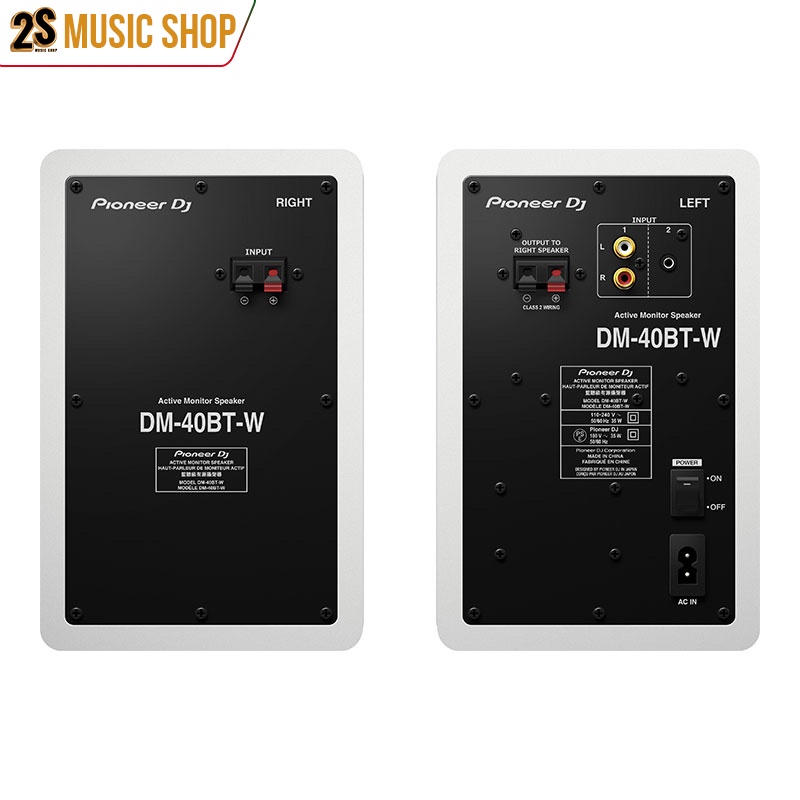 Loa Kiểm Âm DM 40BT White Pioneer DJ