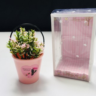 Chậu Hoa Giả mini - Chậu cây văn phòng để bàn