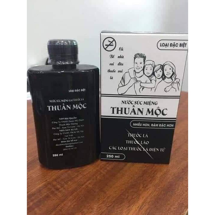 NƯỚC SÚC MIỆNG CAI THUỐC LÁ