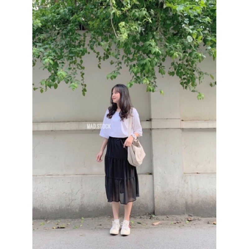 ( SIÊU RẺ -CÓ ẢNH THẬT ) Chân váy 3 tầng ulzzang hàn quốc . | BigBuy360 - bigbuy360.vn