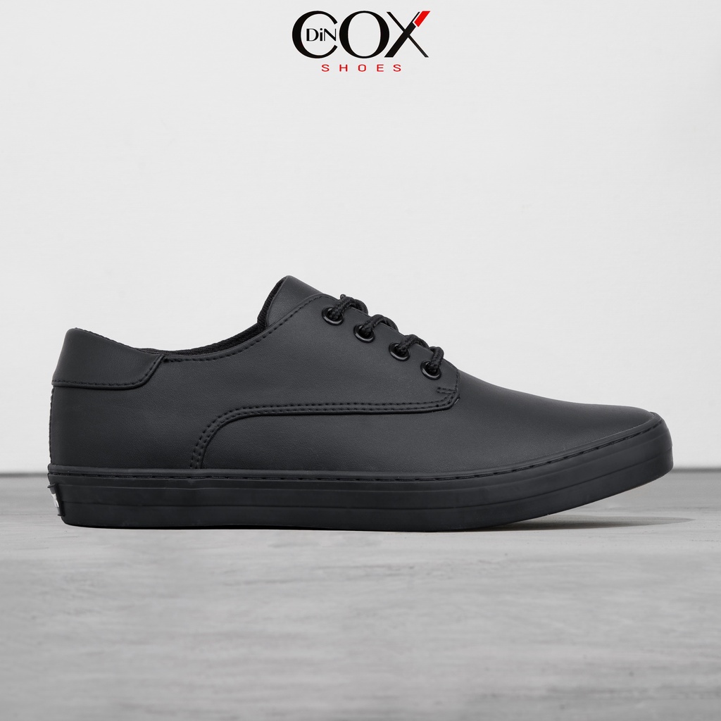 Giày Sneaker Da Nam DINCOX E11 Sang Trọng Lịch Thiệp Black