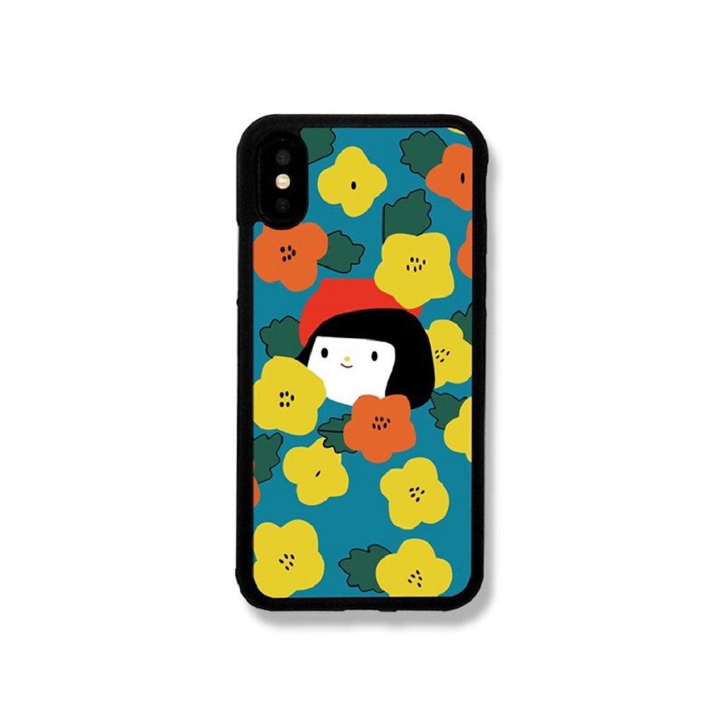 Ốp Lưng Iphone Cao Cấp Full Viền Chống Sóc Chống Bẩn Cô Gái Và Bông Hoa Dành Cho Tất Cả Dòng Iphone từ 6 đến 11promax | BigBuy360 - bigbuy360.vn