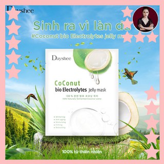 Mặt Nạ 🌴𝓕𝓡𝓔𝓔𝓢𝓗𝓘𝓟🌴 Mặt Nạ Dừa Coconut Bio Electrolytes Jelly Mask | Dayshee Jelly Mask