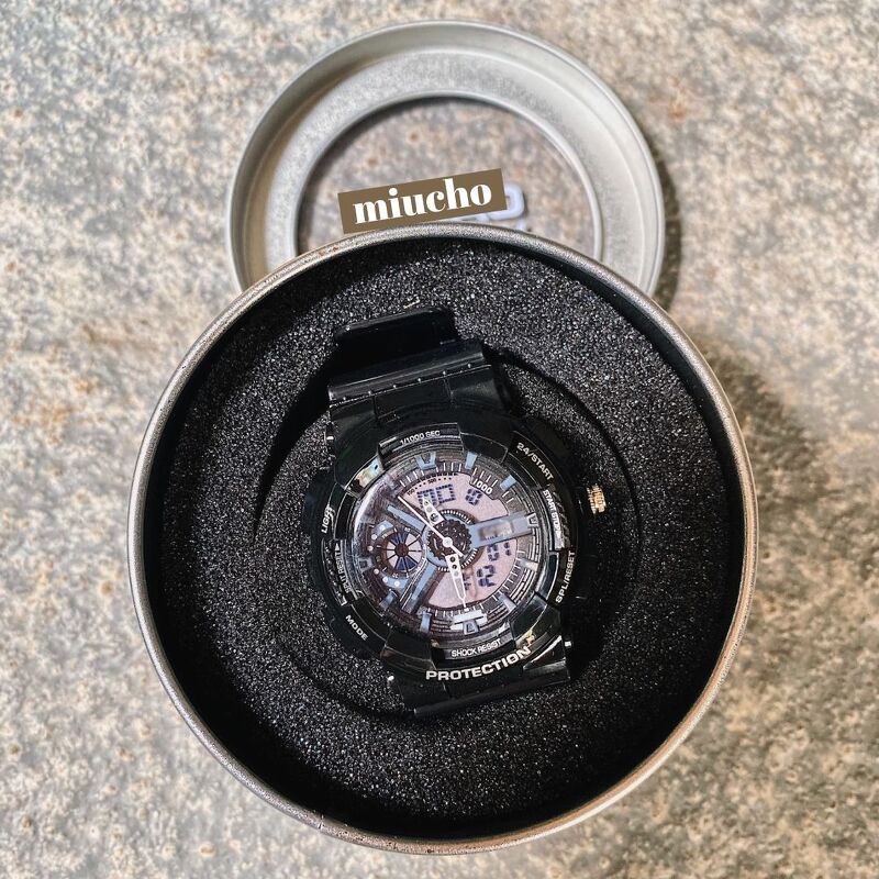 [Mã FASKT4 giảm 10K đơn 50K] Đồng hồ nữ thể thao dây cao su chống nước DH169 Miucho