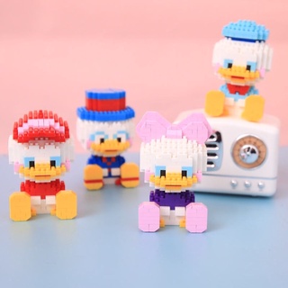 SẴN Lego xếp hình tự lắp ráp mô hình hoạt hình Desnep Mickey Donald dusk Minnie