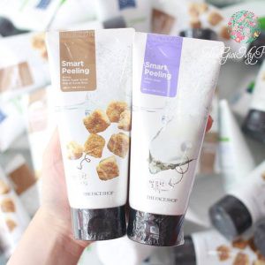 Tẩy Da Chết The Face Shop Ngọc Trai + Đường Đen