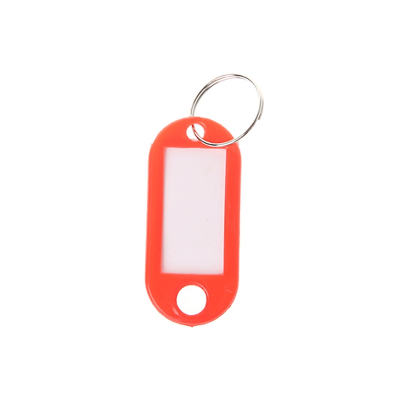 Set 10 Móc Khóa Nhựa Dùng Gắn Thẻ Tên ID Tiện Dụng