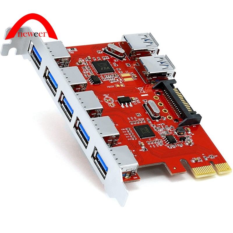 Card Điều Khiển 7 Cổng Usb 3.0 Pci Express Pcie