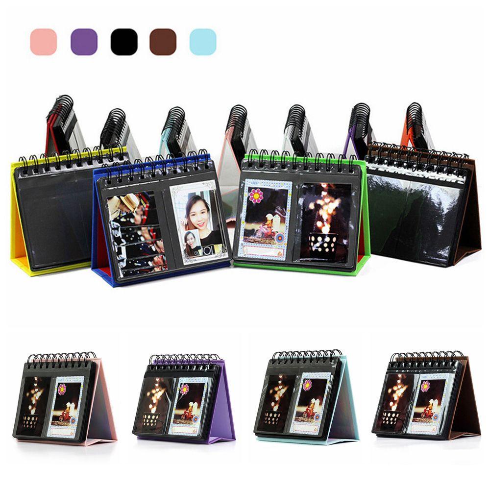 RAINBOW Album Ảnh 68 Ngăn DIY Phong Cách Nhiều Màu Sắc