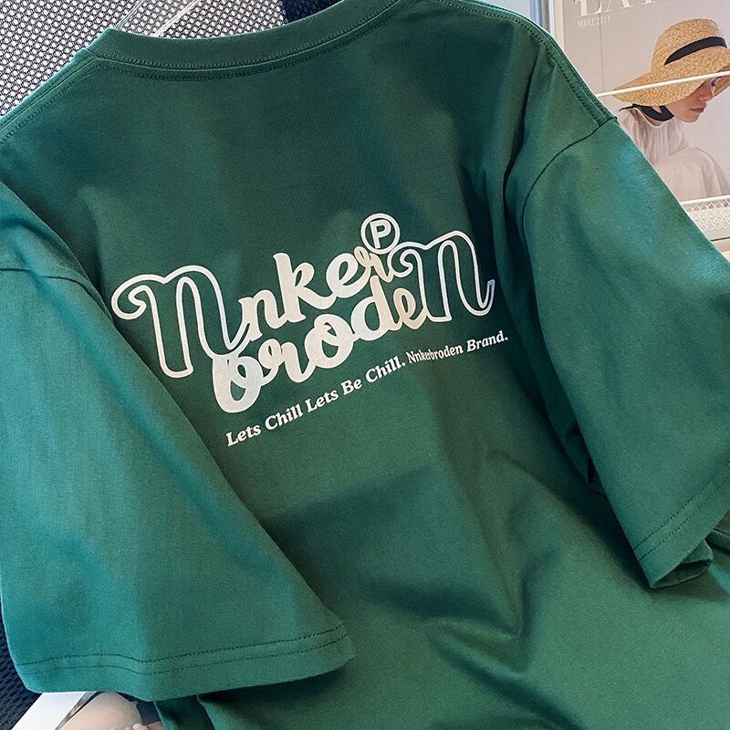 Áo Thun Tay Ngắn Size Lớn In Họa Tiết Thời Trang Cho Nữ