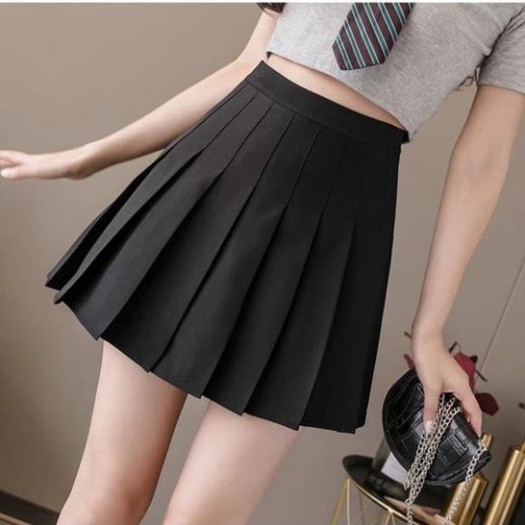 Chân Váy Ngắn Xếp Ly LyLy Chân Váy Tennis Trắng Đen Dáng Chữ A Hàn Quốc Cao Cấp Ulzzang Dáng Xòe Ôm Body Đẹp CV003 | BigBuy360 - bigbuy360.vn