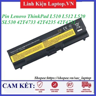 ⚡Pin laptop Lenovo ThinkPad L510 L512 L520 SL530 42T4733 42T4235 42T4731