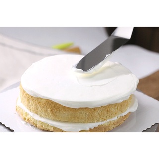 Dao chà láng cán gỗ / Dao trét kem (25cm)