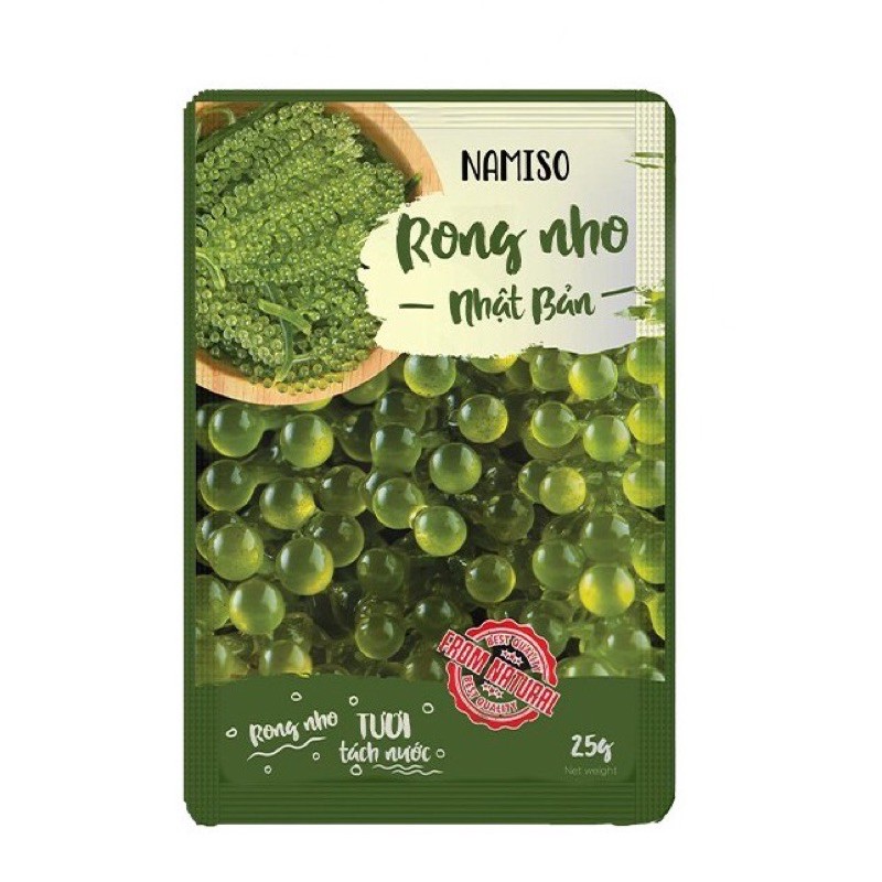 Rong nho tách nước Namiso Organic | BigBuy360 - bigbuy360.vn