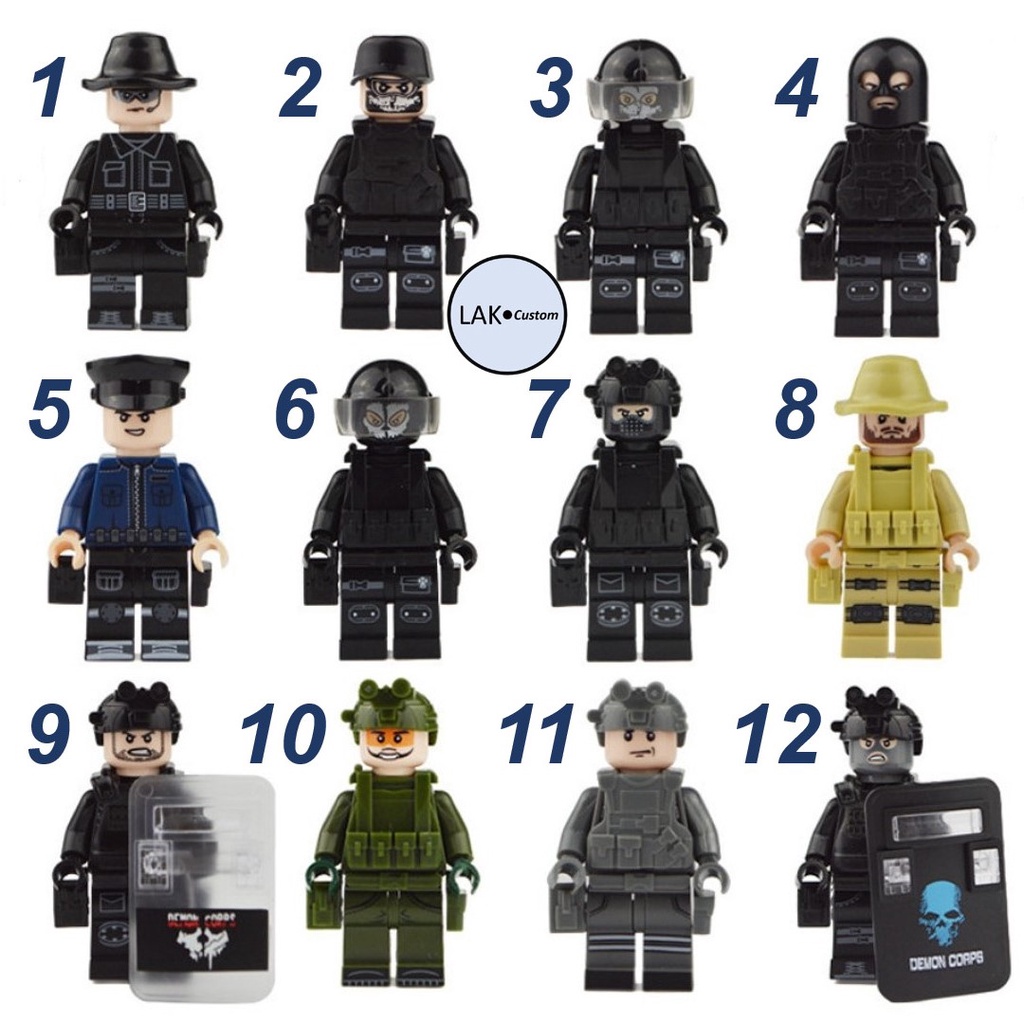 MÔ HÌNH [LEGO] LÍNH MẬT VỤ MỸ