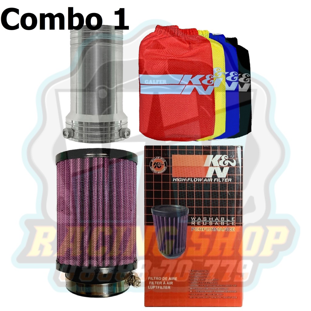 Co Gió Nhôm CNC Gắn Lọc Trụ K&N Cho Họng Xăng SWR 32 New Xe Winner - Winner X - GTR - Sonic