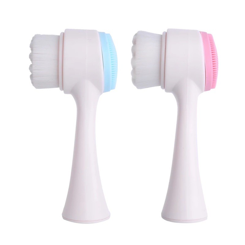 Cọ rửa mặt 2 đầu massage mềm mại | BigBuy360 - bigbuy360.vn