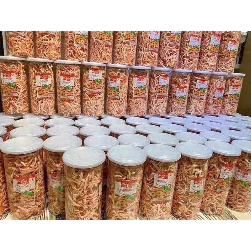 Mực xé sợi hấp nước dừa 300gr | BigBuy360 - bigbuy360.vn