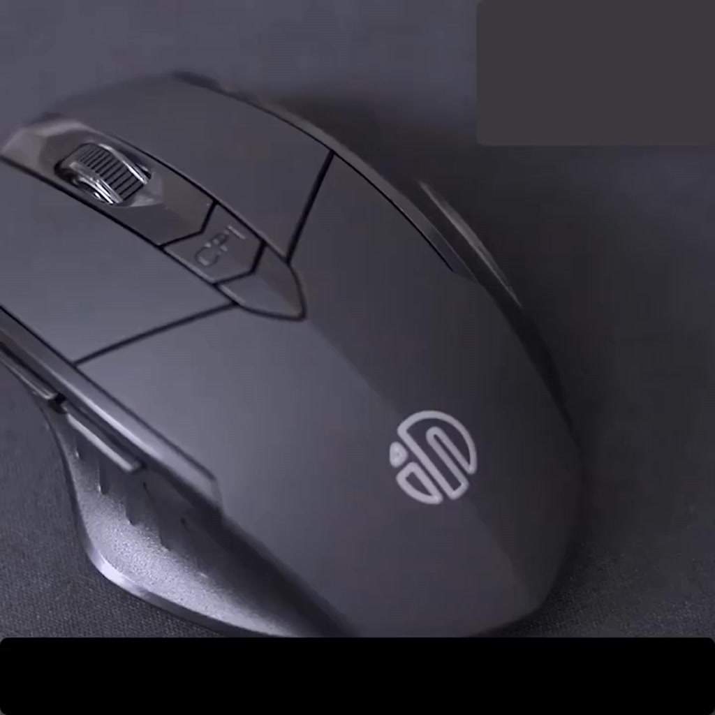 Chuột máy tính không dây INPHIC F1S wireless Bluetooth pin sạc silent chống ồn laptop gaming văn phòng | BigBuy360 - bigbuy360.vn