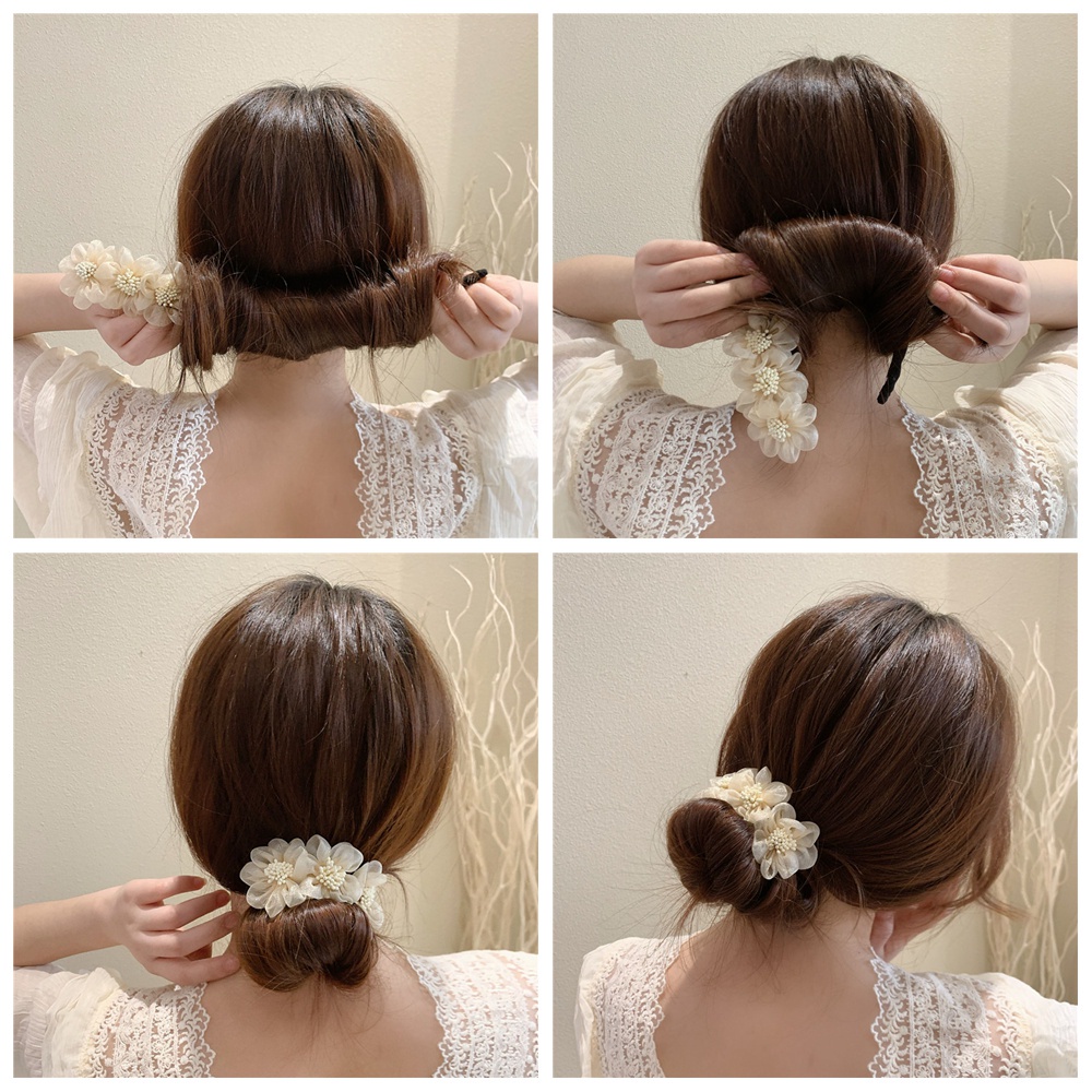 Kẹp tóc hình hoa nhiều màu sắc thời trang dành cho nữ