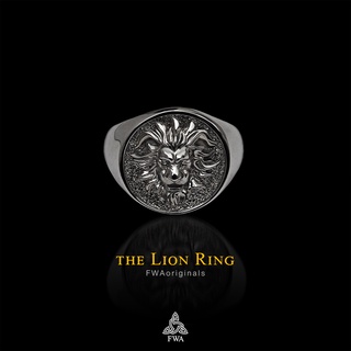 Nhẫn bạc nam FWA Lion Ring - FWA Originals
