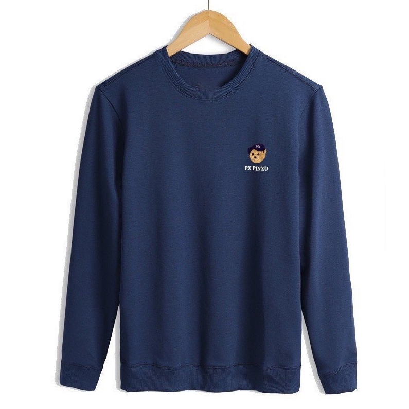 Áo nỉ nam nữ dài tay thu đông, áo thun nam nữ mùa thu chất nỉ da cá