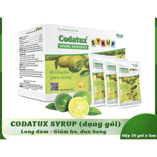 Codatux siro-hỗ trợ long đàm, giảm ho, giảm khò khè