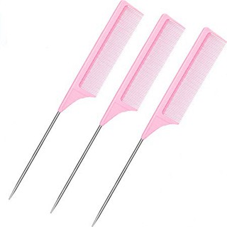 Set 6 Lược Chải Tóc Màu Hồng
