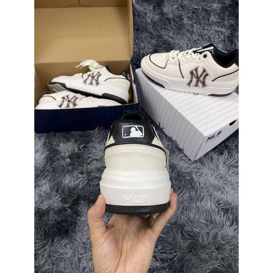 Giày MLB Chunky Liner Green, Black bản đẹp, Giày thể thao Chunky LIner NY hotrend 2022