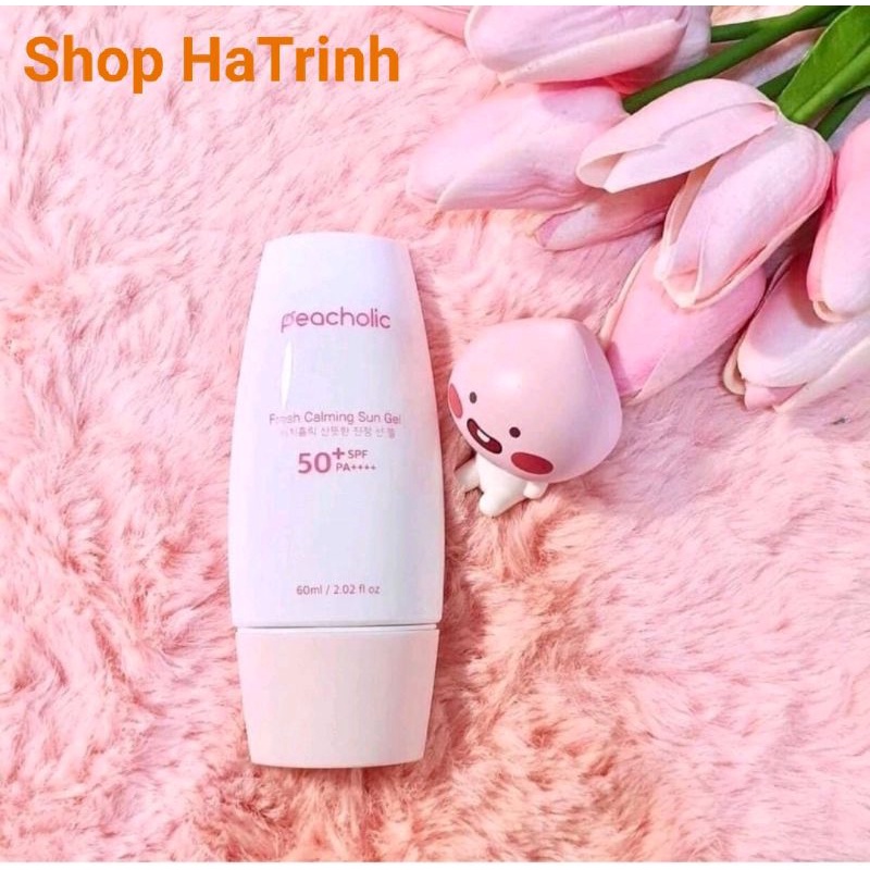 Kem chống nắng nâng tông peacholic 60ml