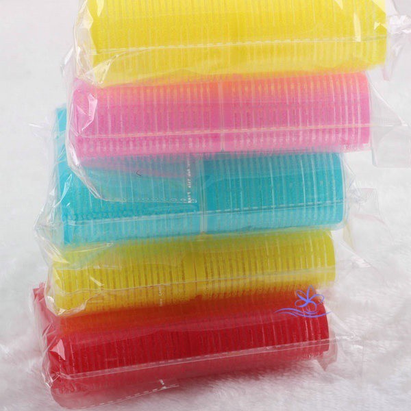 Set 6 lô cuốn tóc tự dính màu sắc ngẫu nhiên | BigBuy360 - bigbuy360.vn